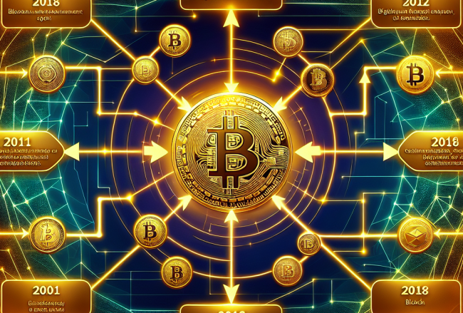 The evolution of bitcoin through noteworthy forks